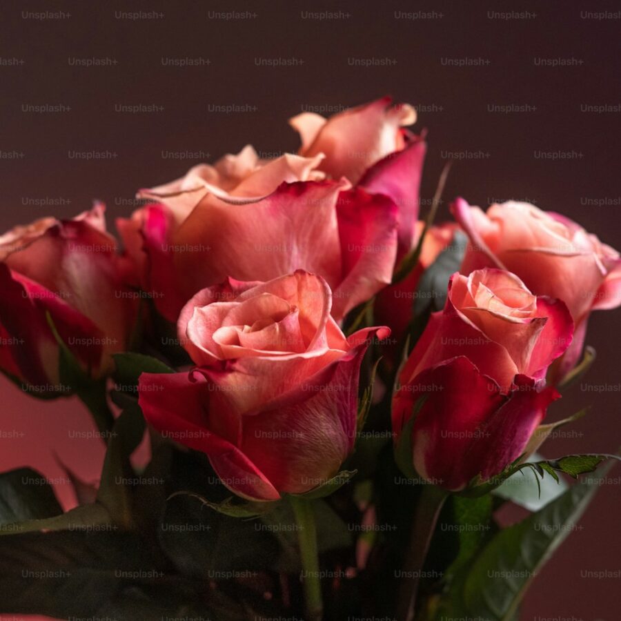 Rose Candle Bouquet – 7 roses