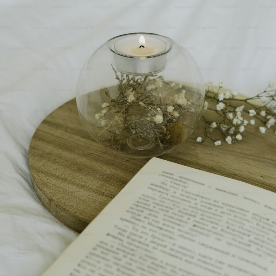 Mother's Day – Peony & Champagne Candle